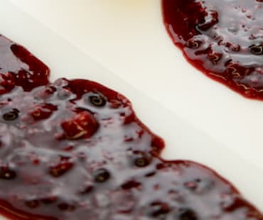 Soluciones de salsas con y sin trozos de frutas